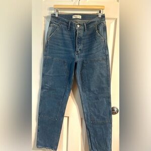 Abercrombie & Fitch The Dad High Rise, size 8